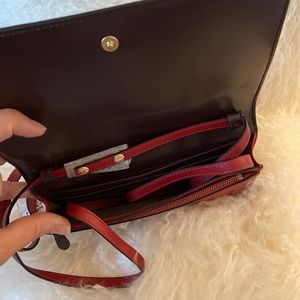 COACH CLUTCH with strap- BRAND NEW with tag!